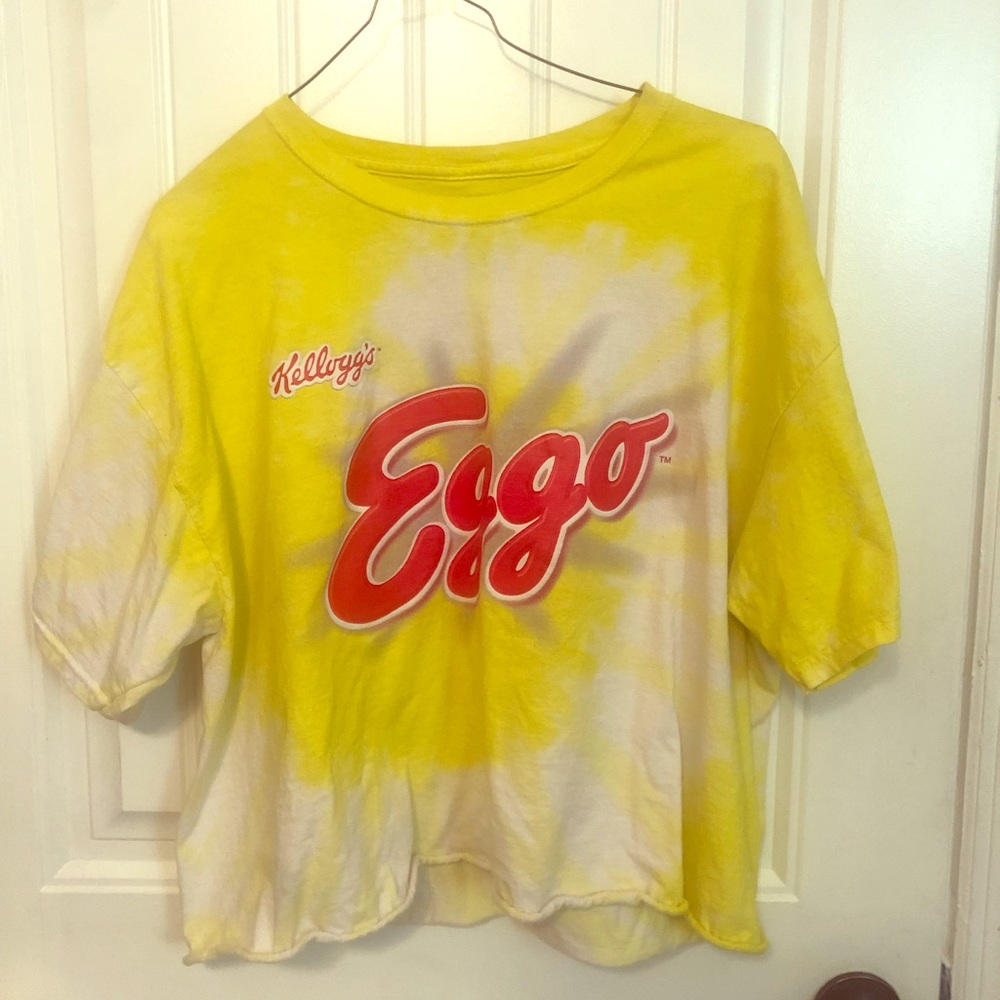 yellow eggo shirt